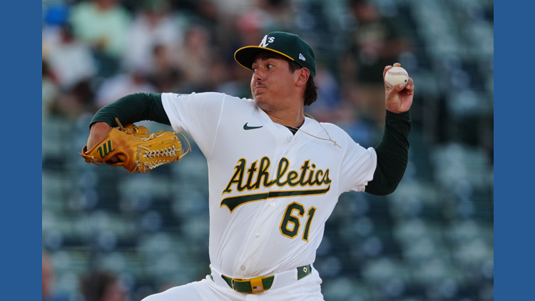 Gage Jump strikes out 9 and Carlos Cortes homers to lift the A's over the Twins 4-2