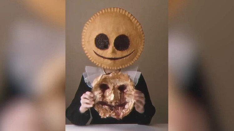 This Terrifying TikToker Turns Tasty Pies Into Spine-Chilling Spooks