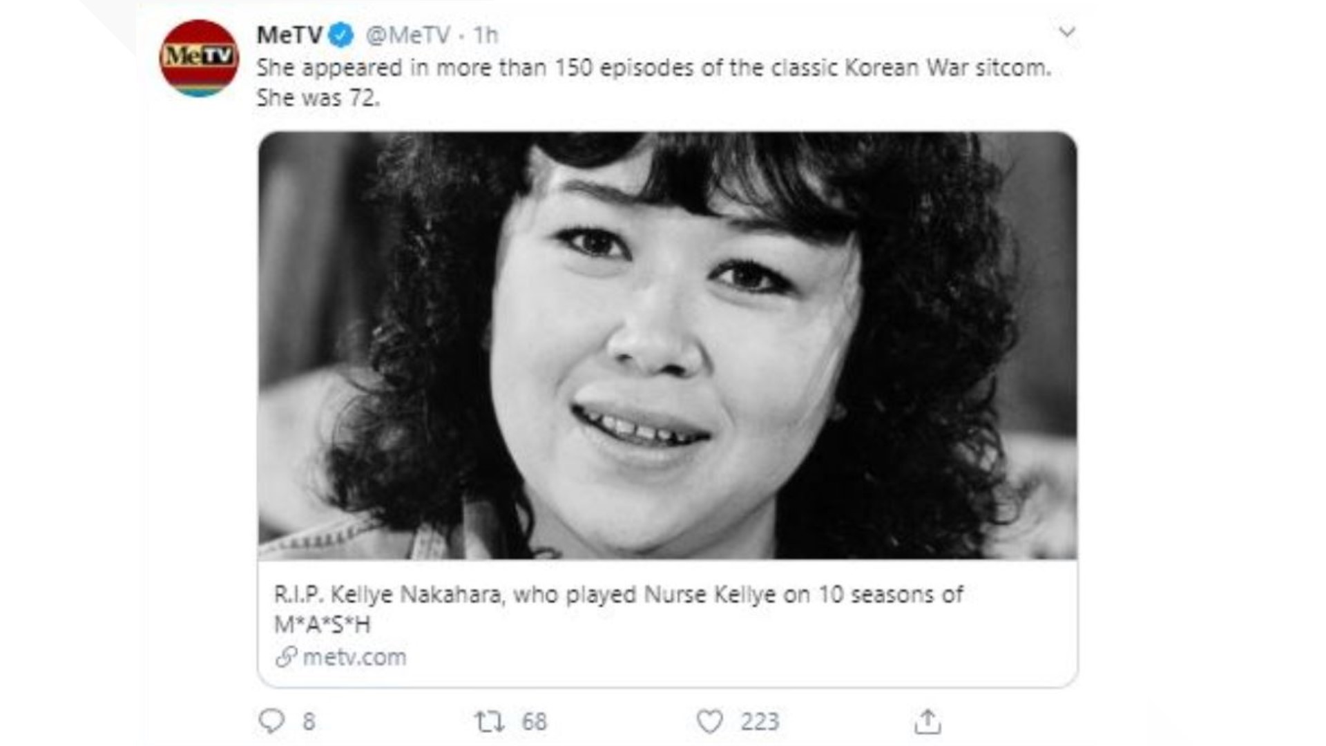 Kellye Nakahara Wallett of ‘MAS*H’ dies at age 72 | wqad.com