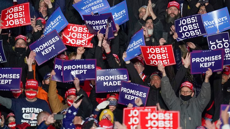 Trump launches final battleground pitch; Biden focuses on Pennsylvania