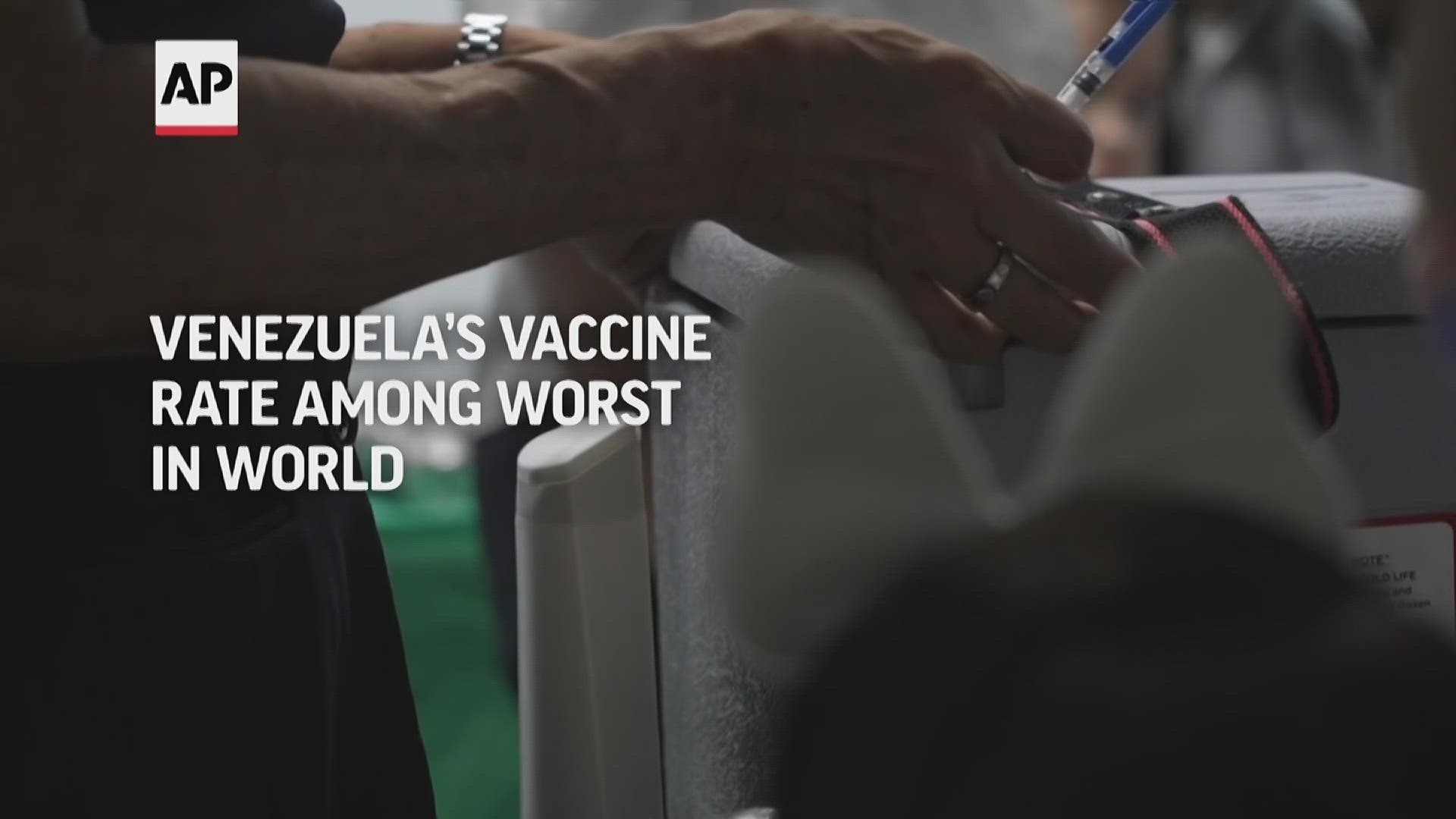 Vaccination experts say the political turmoil in Venezuela is largely to blame, with the COVID-19 pandemic exacerbating access issues.