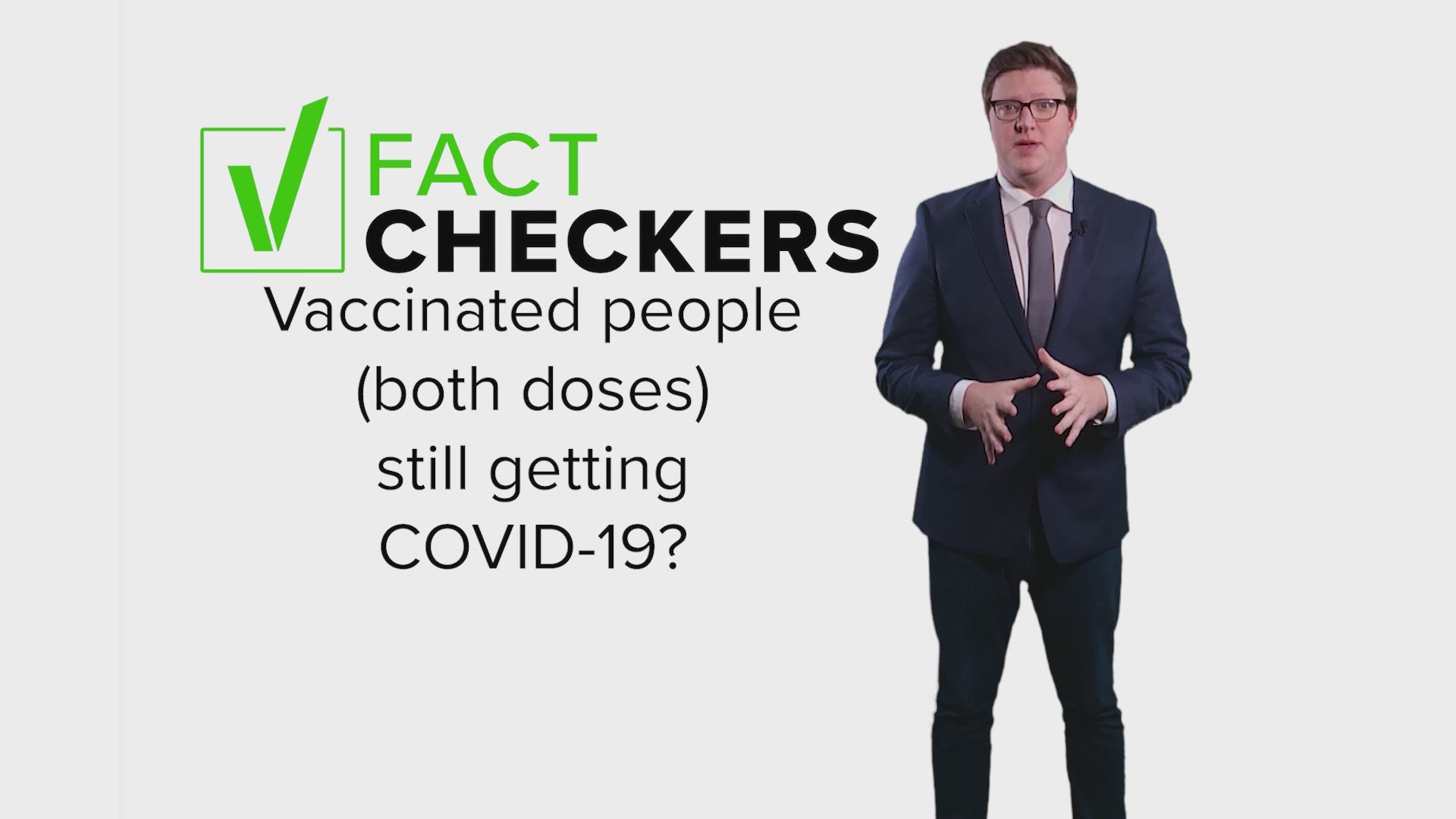 A vaccine with a 95% efficacy rate still has rare cases where people contract the disease after getting a vaccination.