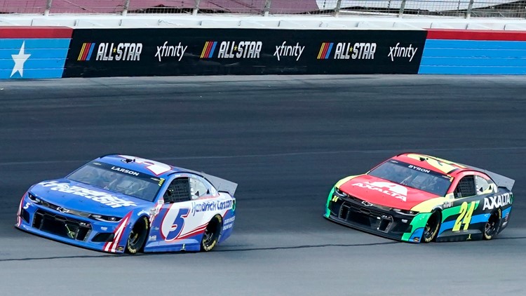 Kyle Larson wins 2nd NASCAR All-Star race, this time in Texas