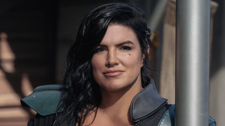 What did Gina Carano post before firing from The Mandalorian