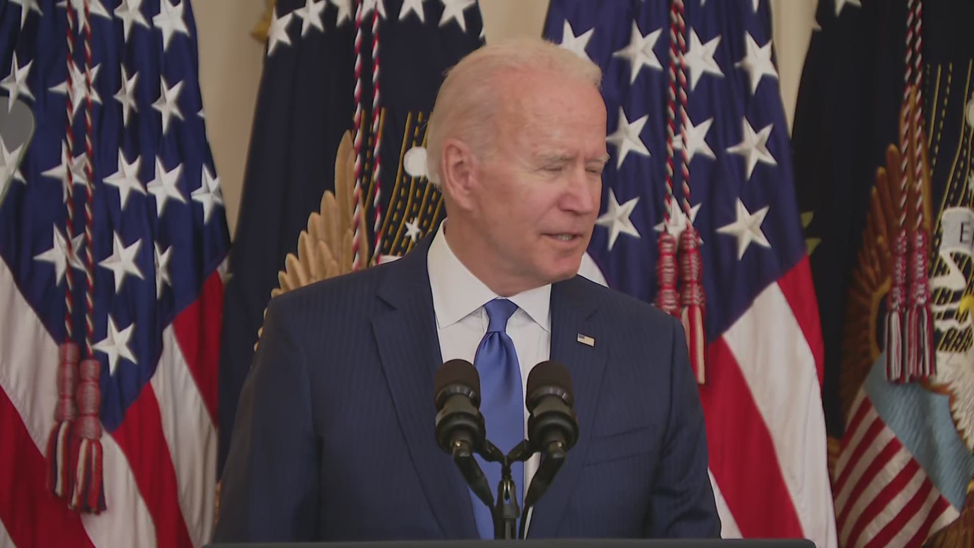 Biden gave remarks on the importance of Pride Month after signing a resolution making Pulse Nighclub a national memorial.