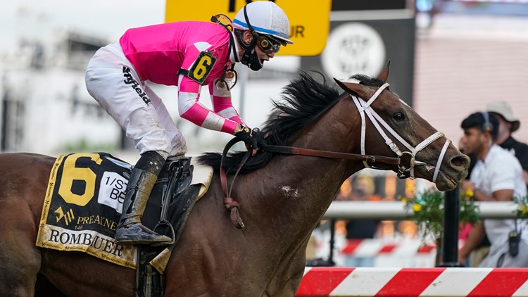 Rombauer crosses finish line first at Preakness
