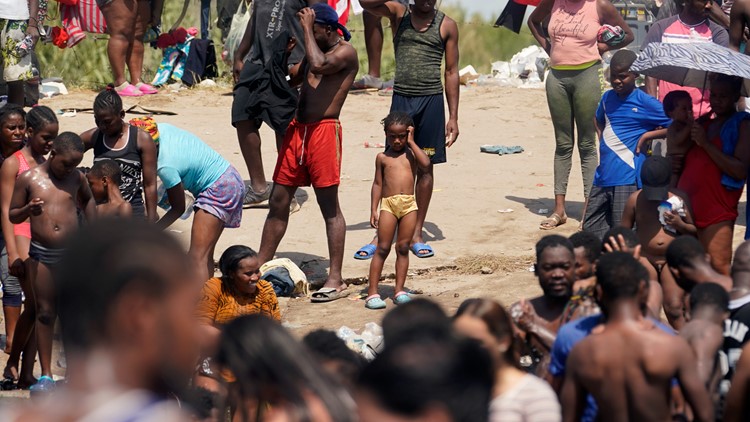 US begins flying Haitian migrants home from Texas