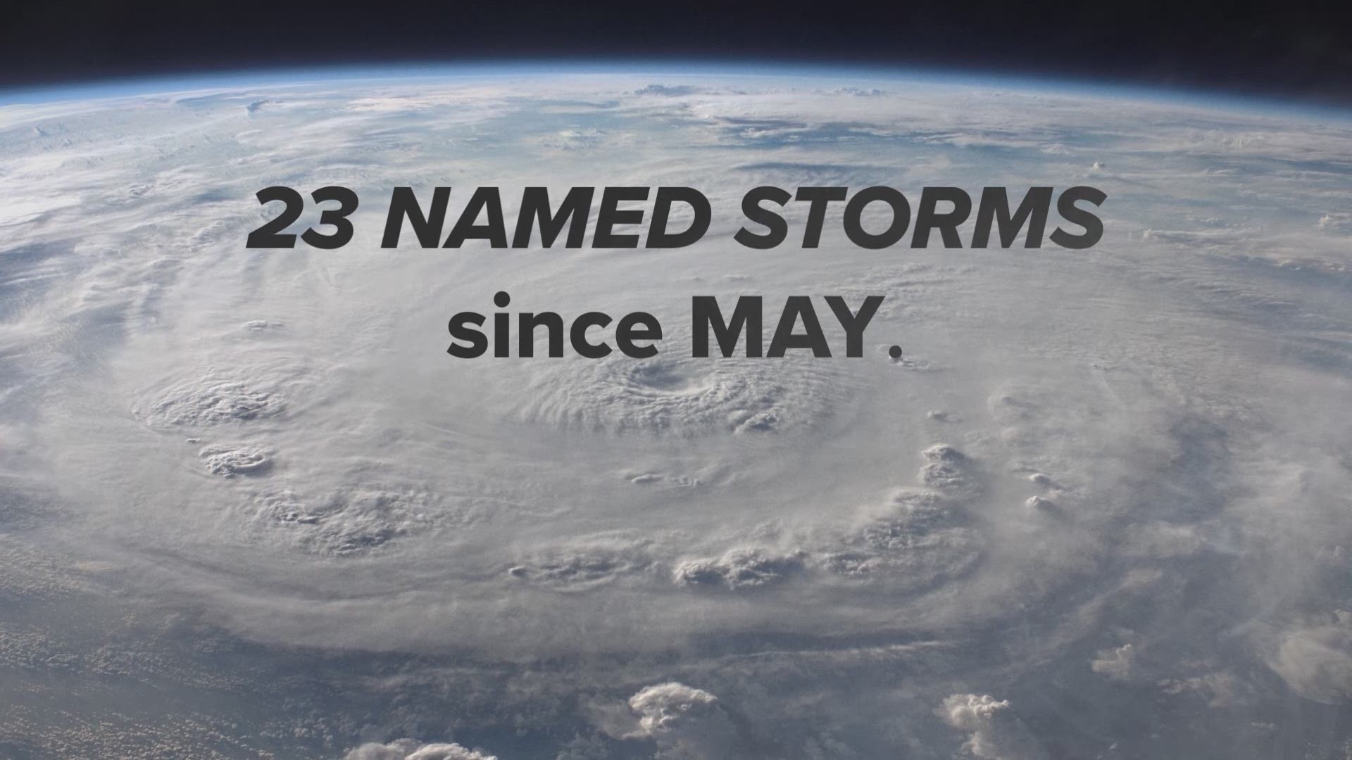 This hurricane season isn't the most active on record yet but it's already been a history-making season.