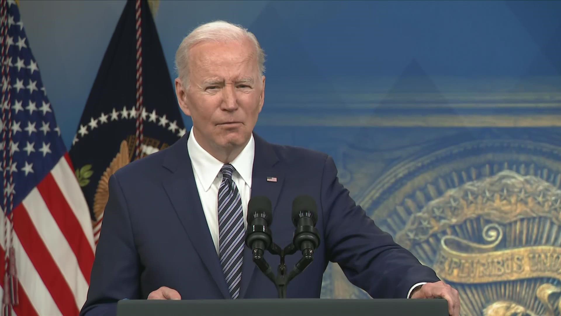 President Joe Biden said that this measure is a "wartime bridge" to help out American families until oil companies are able to increase production later this year.