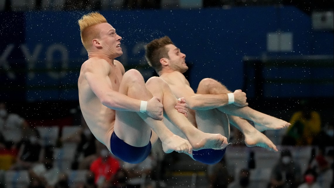 ハープオリンピックス3 Americans Capobianco and Hixon win men's 3m synchronized