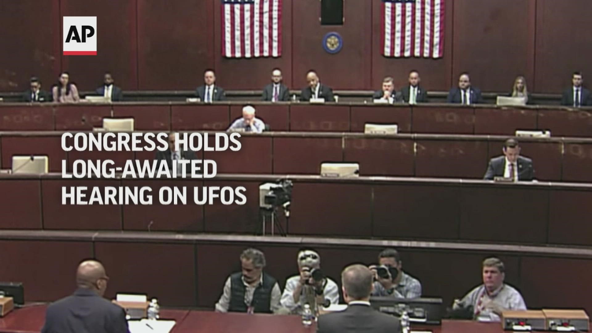 Congress holds UFO briefing with Pentagon officials