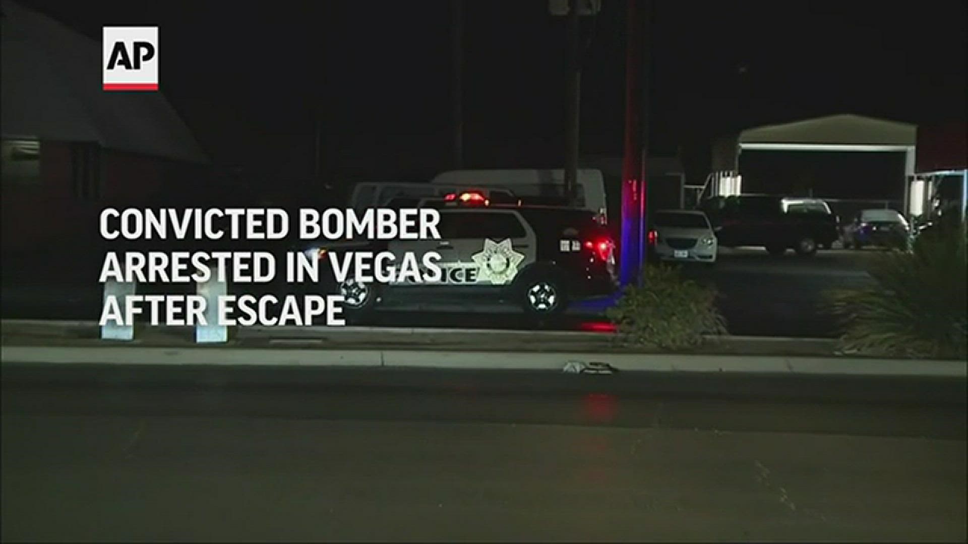Police have arrested a convicted bombmaker who escaped from a Nevada prison where he was serving a life sentence for a deadly 2007 explosion.