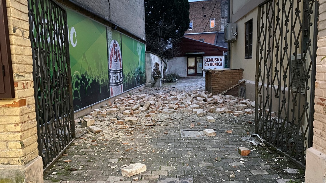 Earthquake shakes Croatia, damages buildings - Vimarsana News