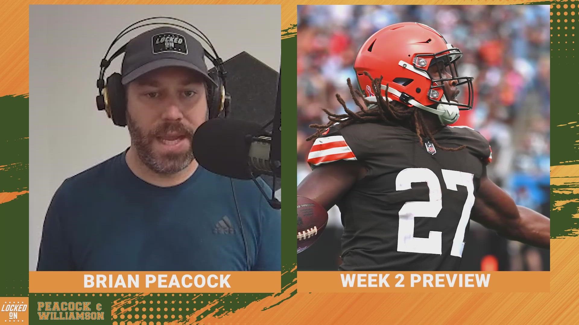 Brian Peacock and Matt Williamson preview week two of the NFL season, plus a review of Thursday night's game between the Chargers and the Chiefs.
