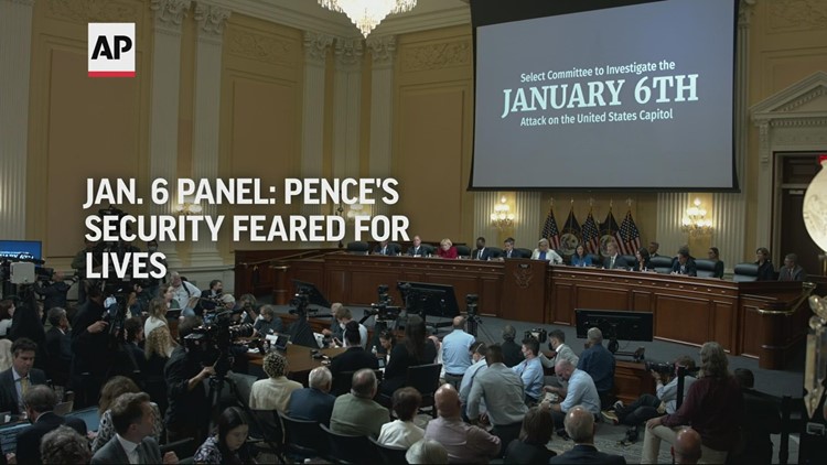 Jan. 6 Panel: Pence's security feared for lives