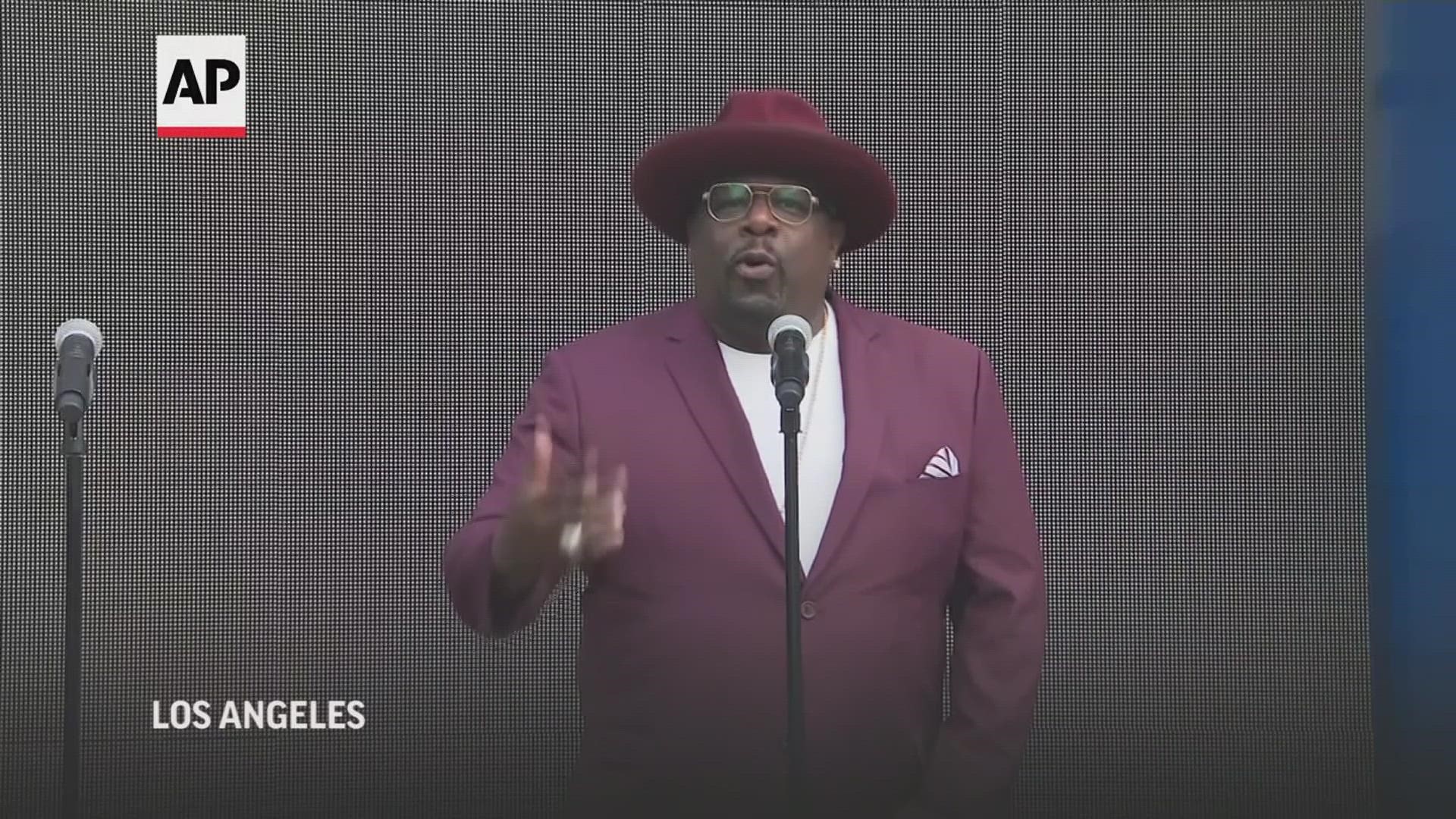 Comedian and actor Cedric the Entertainer gives a preview of Sunday's in-person Emmy Awards, promising a celebration of TV.