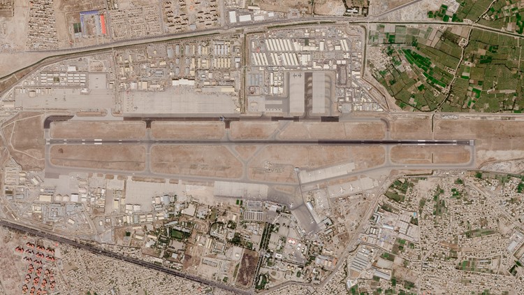 Rockets fired at Kabul airport amid US withdrawal hit homes