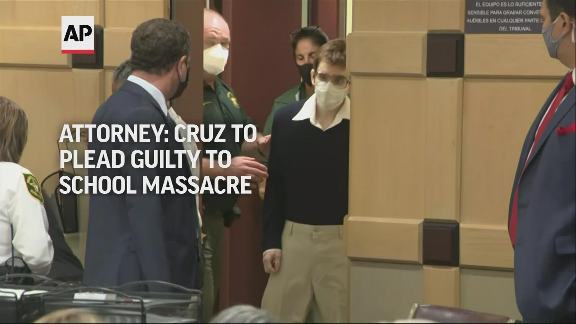 The lawyers for accused Florida school shooter Nikolas Cruz say he plans to plead guilty to the 2018 massacre at a Parkland high school.