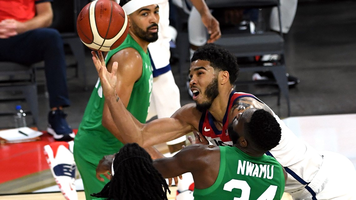 Nigeria Beats Usa 90 87 In Olympic Basketball Tune Up Localmemphis Com