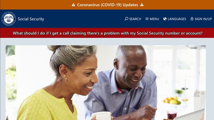 Multiple issues reported with My Social Security website, including logging in