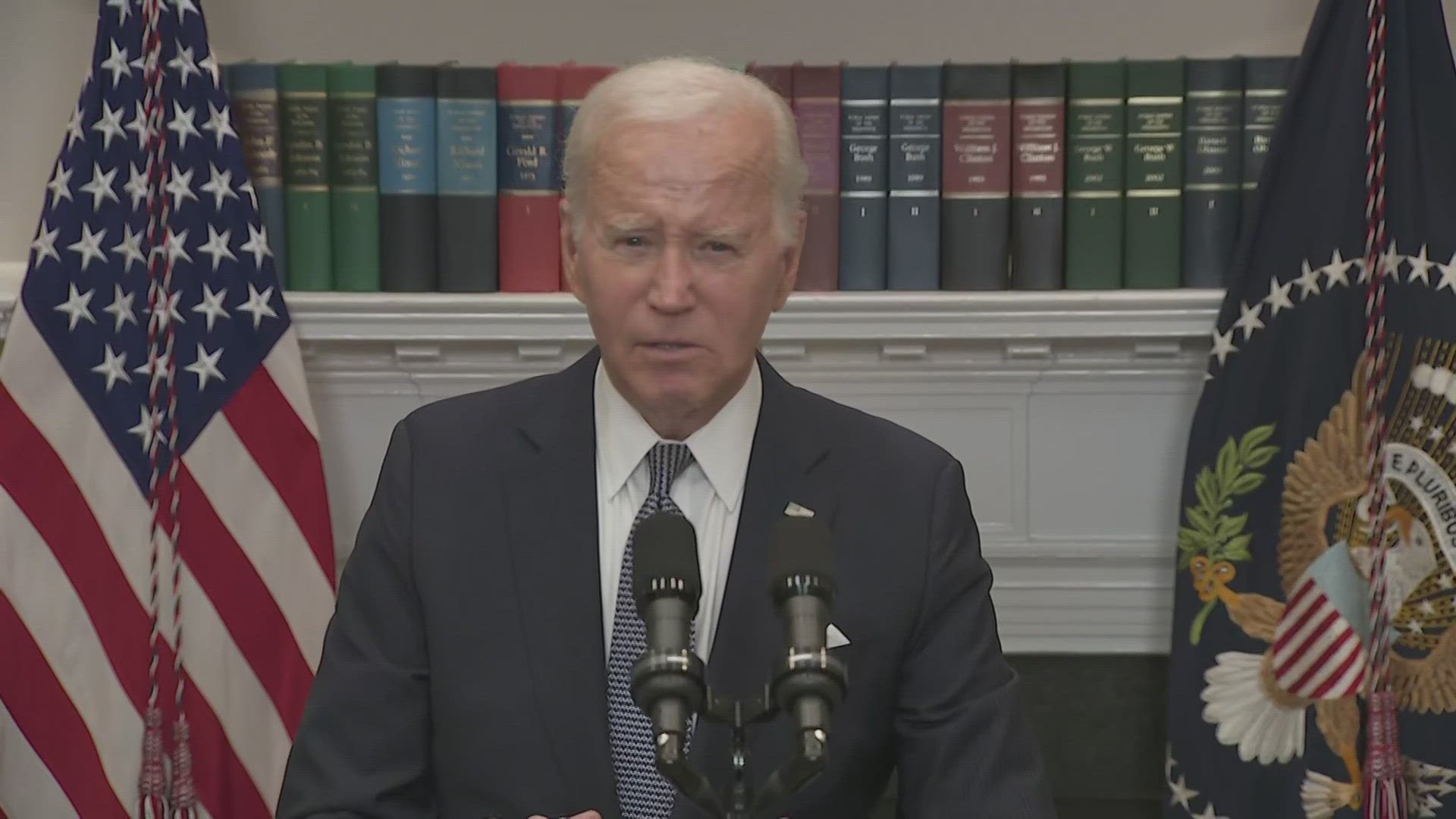 Biden says his administration is moving forward on a new student debt relief plan after Supreme Court killed the original.