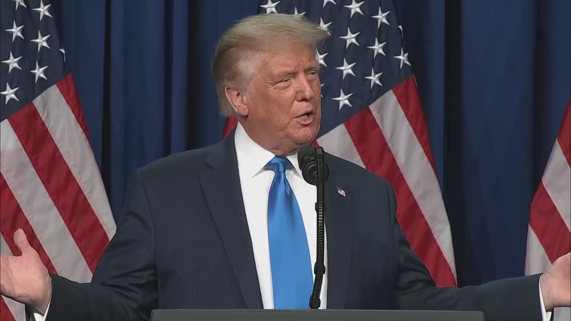After the Republican National Convention formally re-nominated President Trump, he spoke to the crowd and called 2020 the most important election in US history.