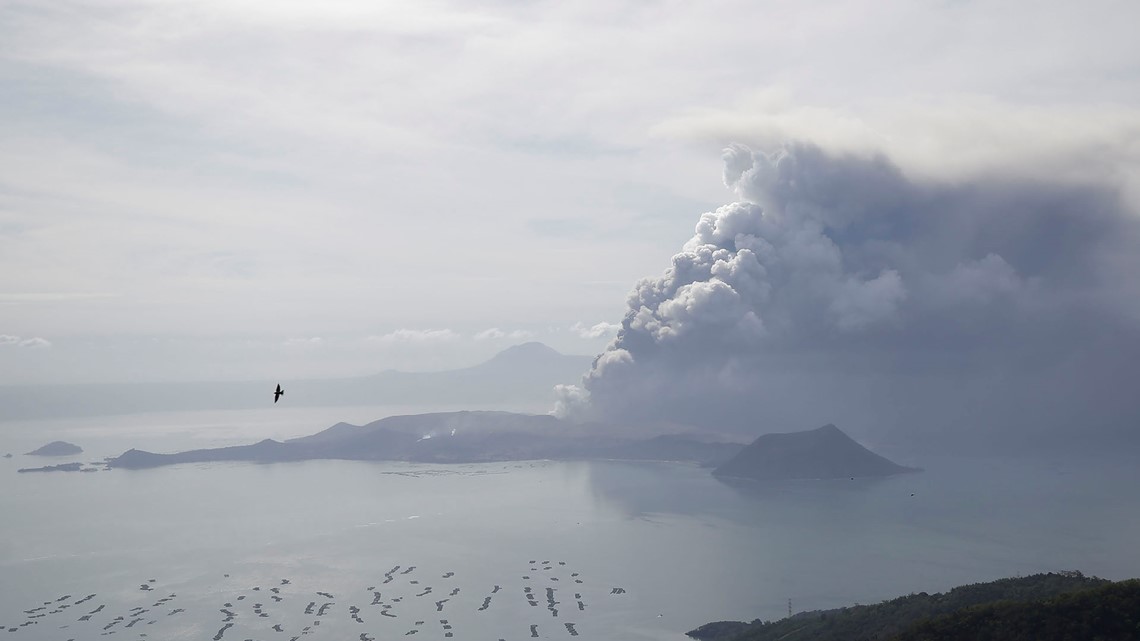Ash Spreading To Manila After Volcano Erupts In The Philippines Wthr Com Ash Spreading To Manila After Volcano Erupts In The Philippines Wthr Com