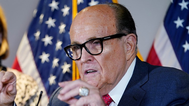 Trump says Rudy Giuliani has tested positive for COVID-19 Trump says Rudy Giuliani has tested positive for COVID-19