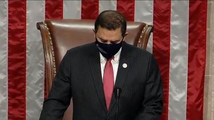 Congressman calls for ban on stylized masks on House floor Congressman calls for ban on stylized masks on House floor