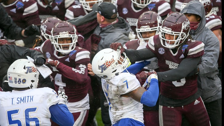 Mississippi St tops Tulsa in Armed Forces Bowl, brawl erupts