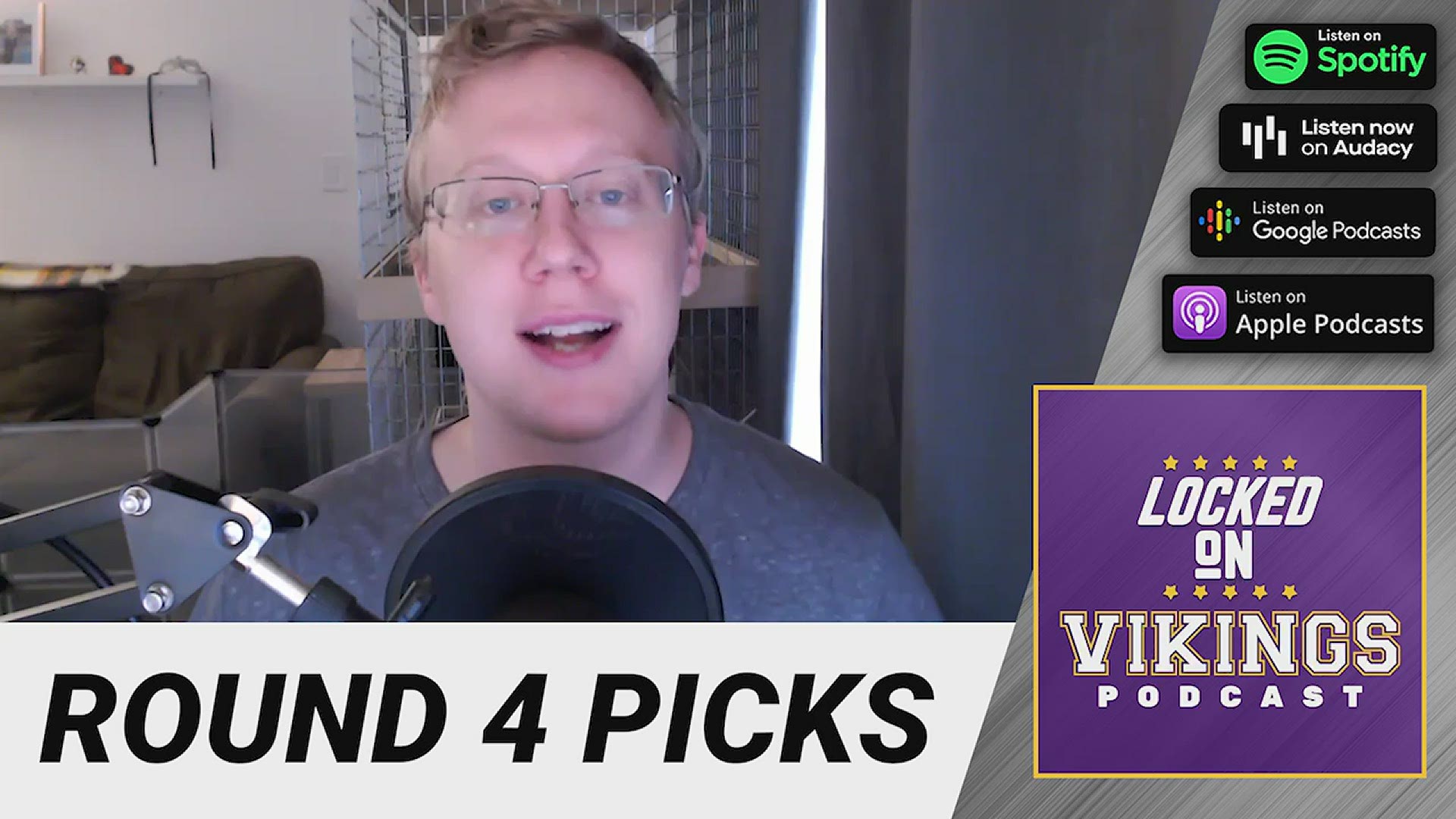 The host of the Locked On Vikings podcast reacts to the team picking Kene Nwangwu, Camryn Bynum, and Janarius Robinson in the fourth round of the NFL Draft.