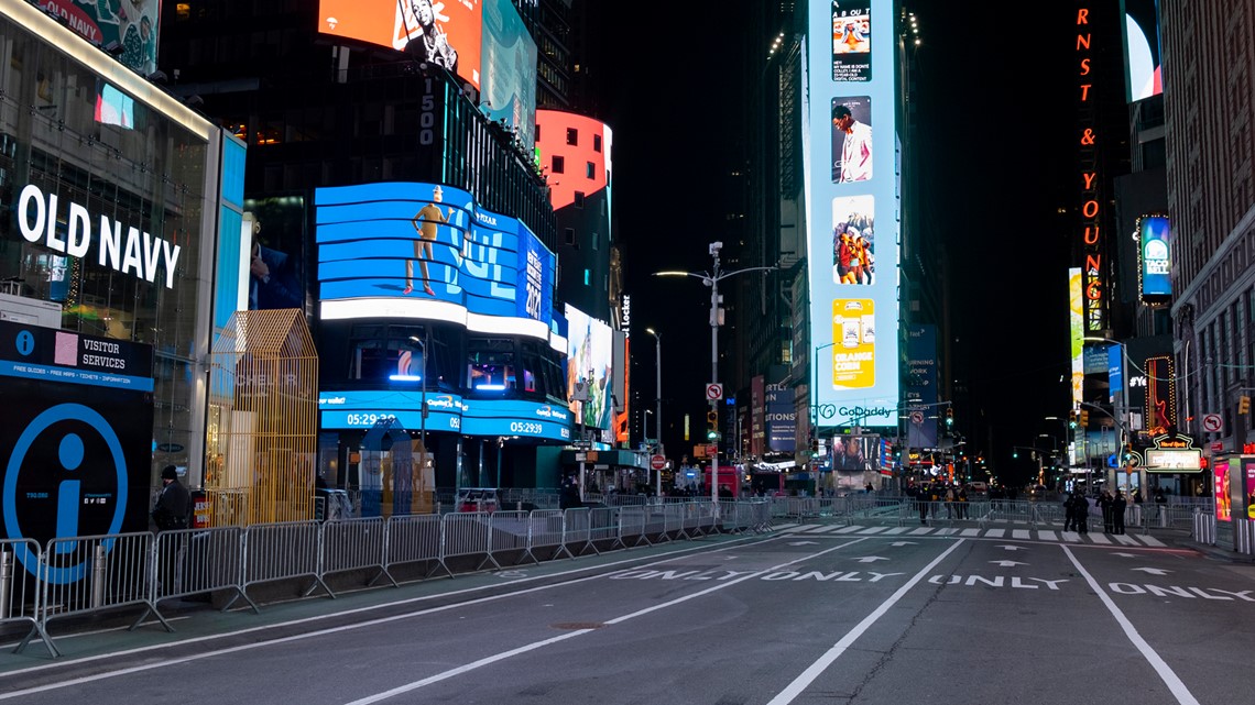 New York quiet on New Year's Eve | 5newsonline.com - Vimarsana News
