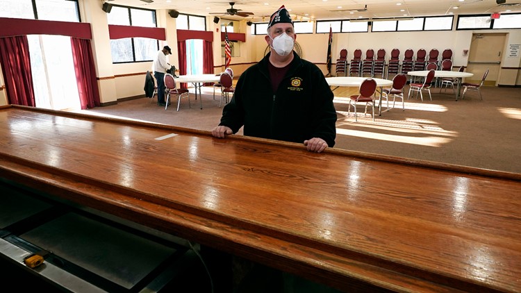 A year into the pandemic, and veterans halls are struggling