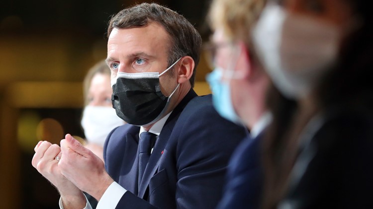 French President Macron tests positive for COVID-19