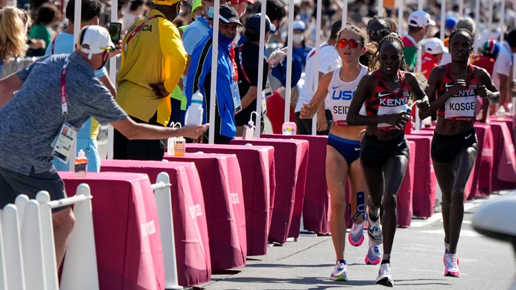 American Molly Seidel wins Olympic bronze in her third marathon ever