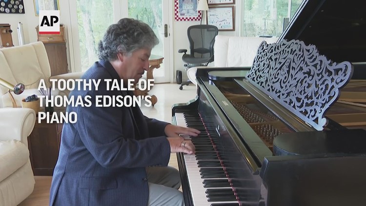 A toothy tale of Thomas Edison's piano