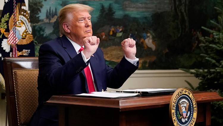 Angry President Trump promises rally in battleground Georgia ahead of Senate races