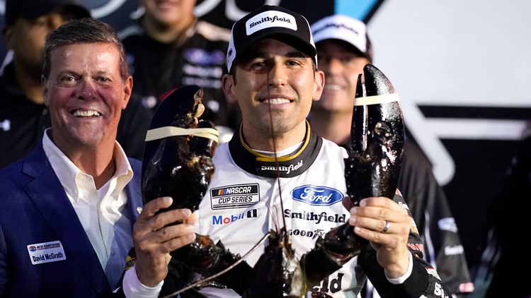 Under darkness, Almirola pulls off shocker at New Hampshire