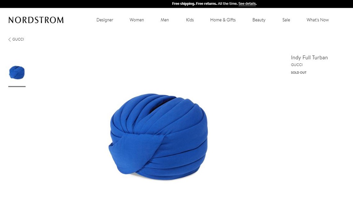 gucci turban price