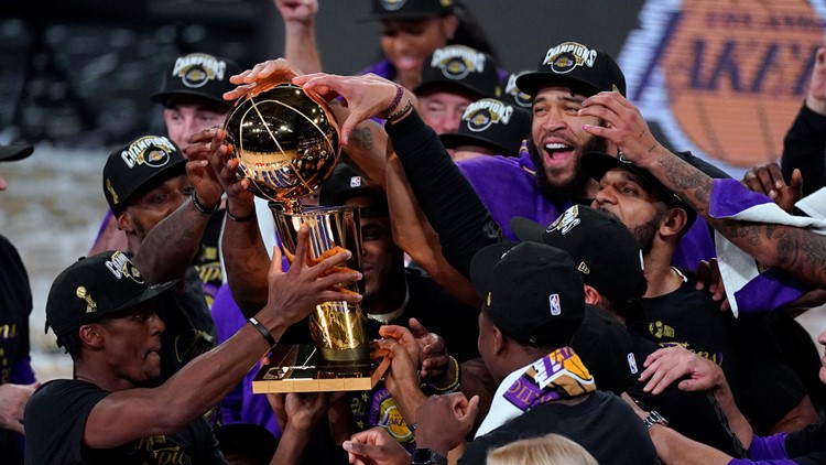 BUBBLE KINGS: Los Angeles Lakers win 2020 NBA Finals; LeBron earns