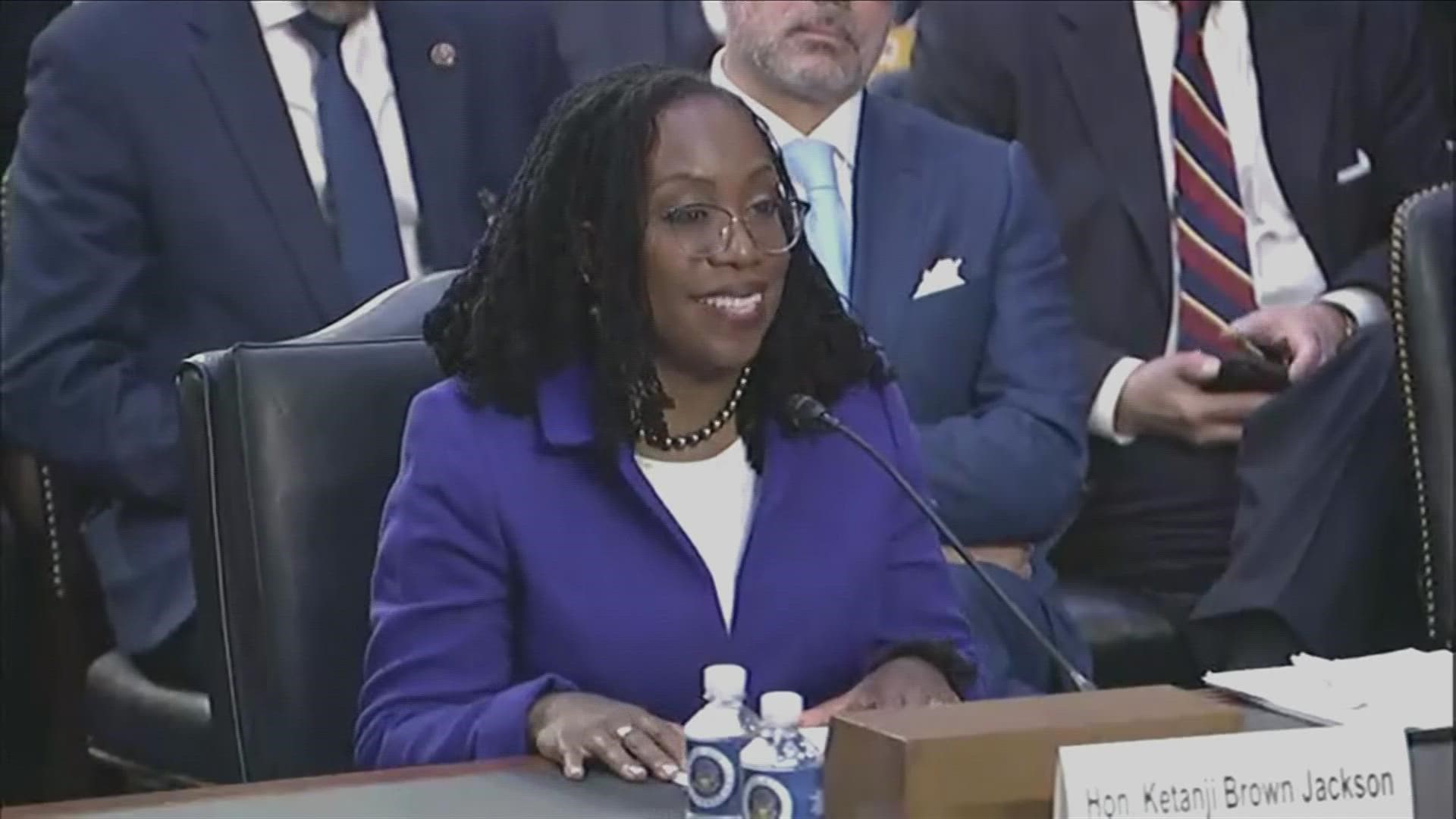 Judge Jackson, the first Black woman nominated to to the U.S. Supreme Court, said she is 'humbled and honored' by the historic nature of her nomination.