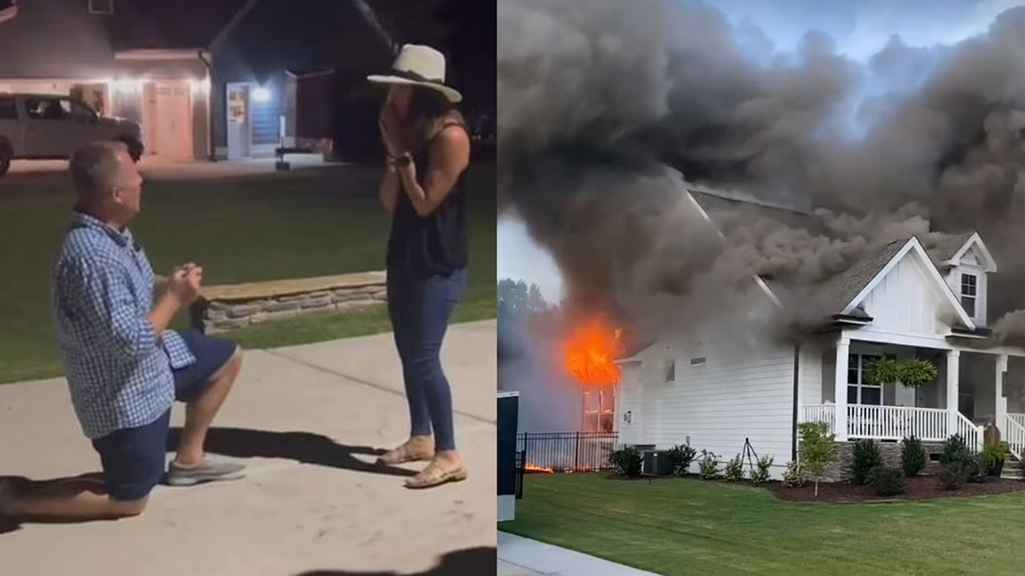 Boyfriend proposes after house fire | localmemphis.com - Vimarsana News