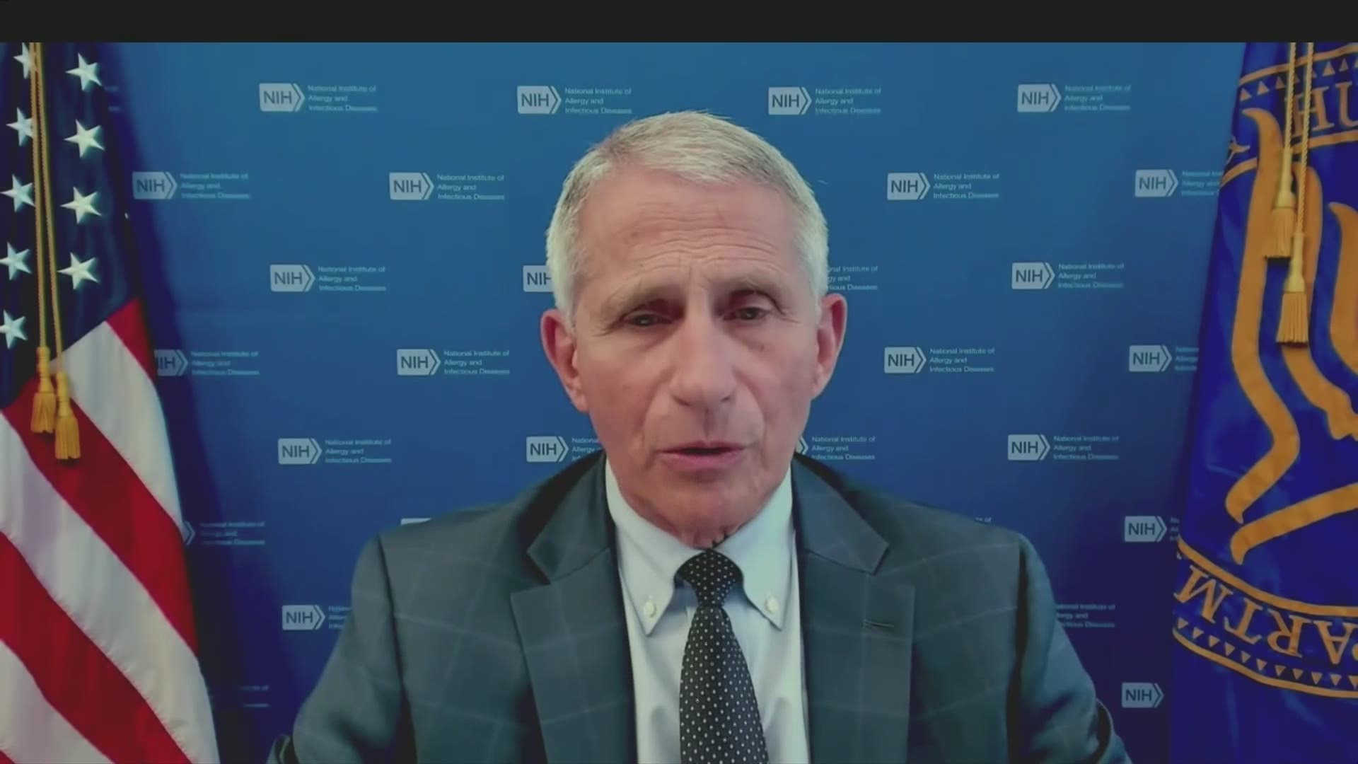 Dr. Fauci addresses how the COVID delta variant is spreading across the globe and the United States. He highlights the importance of the COVID vaccines.