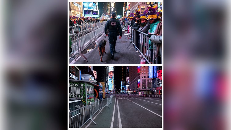 WATCH LIVE: Times Square rings in 2021