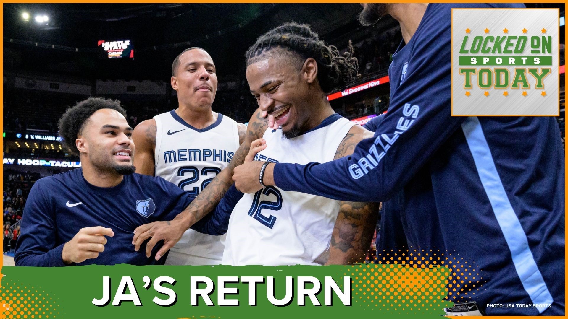 Discussing the day's top sports stories from Ja Morant is back with the Grizzlies to the Viking's roller coaster of a season.