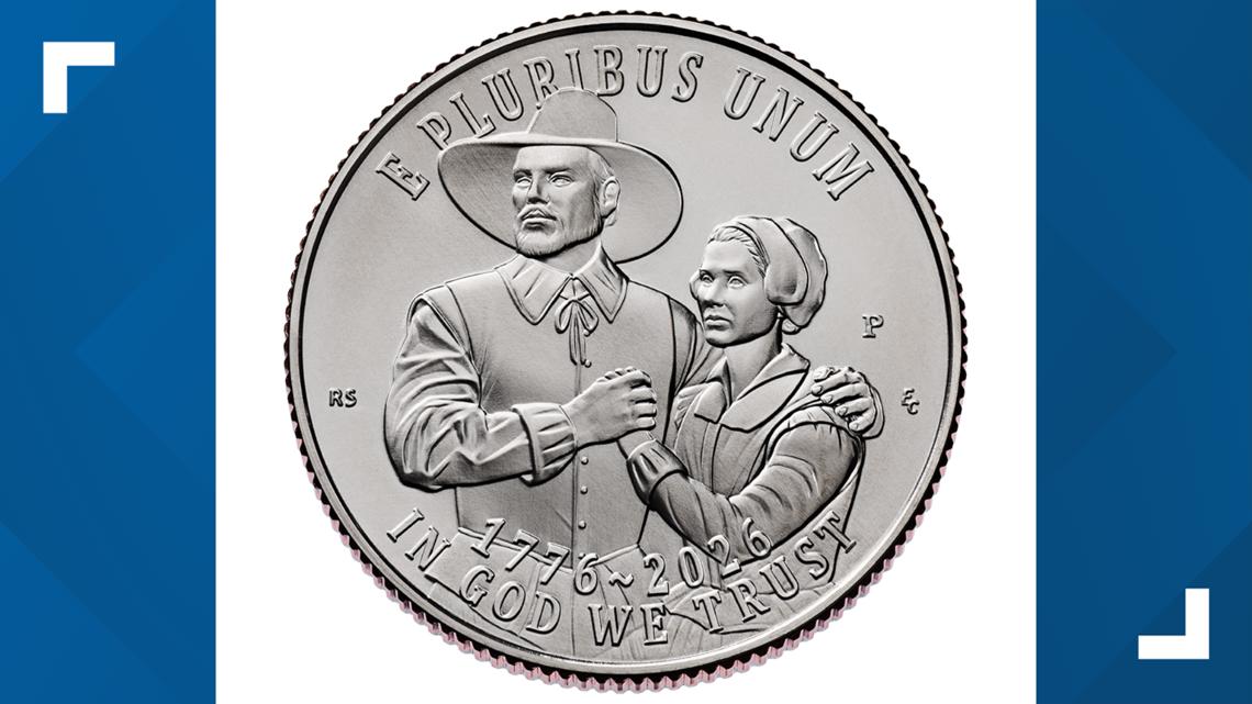 US Mint unveils new coins for America's 250th birthday
