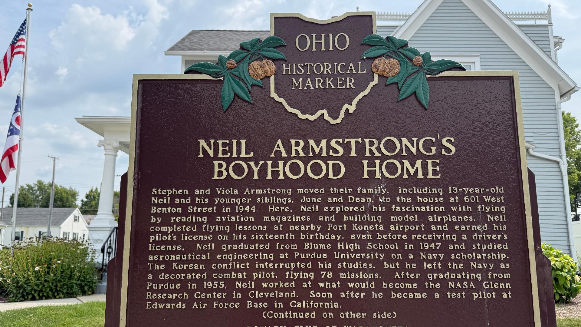 Buyer of Neil Armstrong's childhood home has plans to open it up for ...