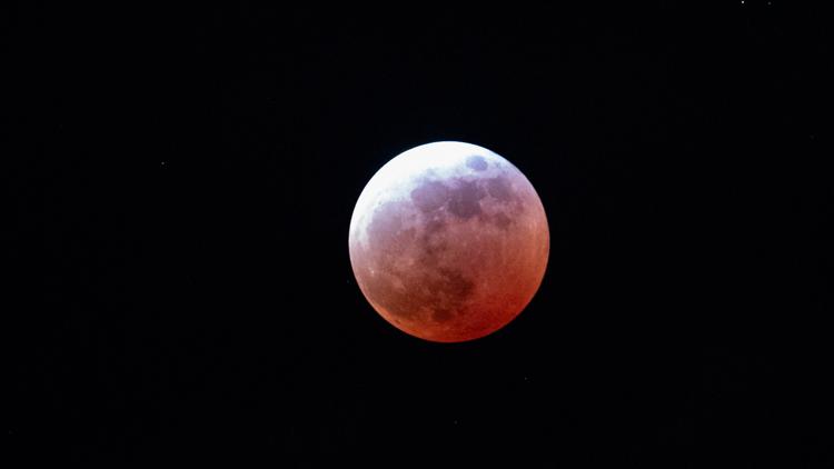 Miss last night's lunar eclipse? Check out these photos of the 'blood moon'