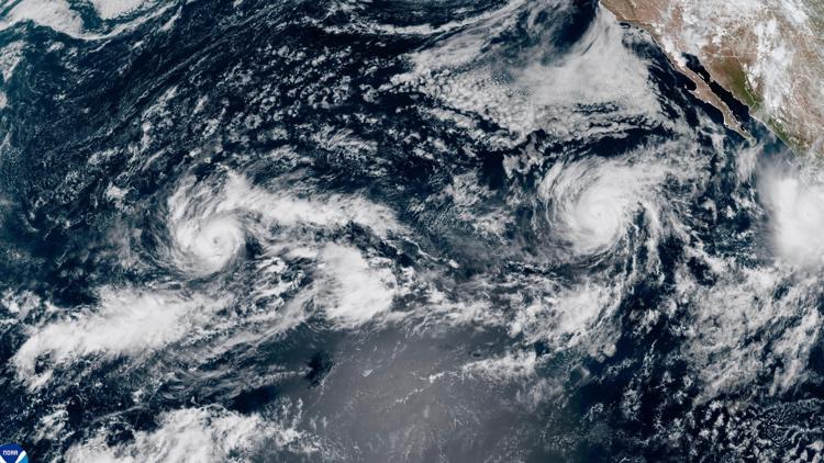 Wind whips Mexico’s northern Pacific coast, some streets flood as Hurricane Polo bears down