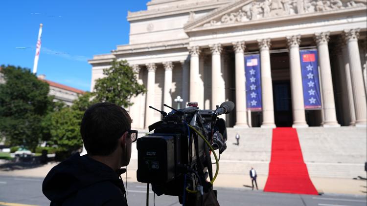 DOJ says it's investigating whether White House TV pool's coverage halt violated antitrust law
